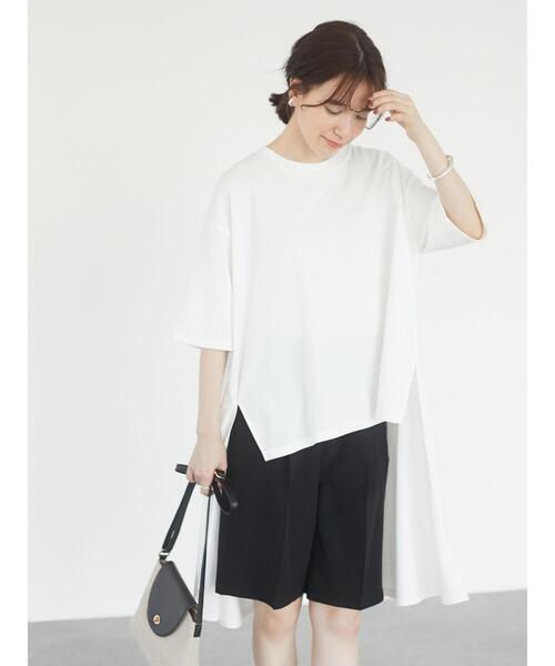 ELENCARE DUE(エレンカーレデュエ)の「・ELENCARE DUE バミューダパンツ*(その他パンツ・レディース・ブラック/ベージュ/カーキ・FREE)」の9枚目の写真