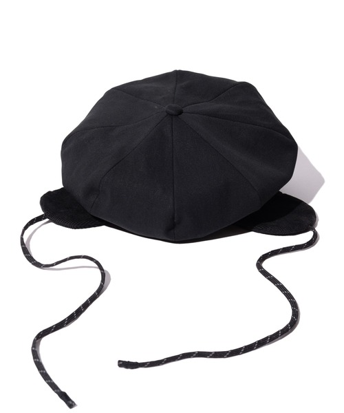 glamb（グラム）の「Ear pad casquette / イヤーパッドキャスケット（キャスケット・メンズ・インディゴブルー/ブラック系その他/ブラック・FREE）」の6枚目の写真