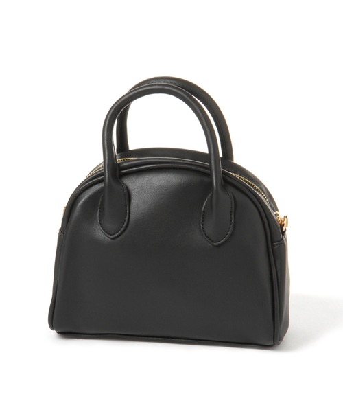 mysty woman(ミスティウーマン)の「キーチェーン付きボストンバッグ 956602(ボストンバッグ・レディース・アイボリー/ブラック/ライトベージュ・FREE)」の19枚目の写真