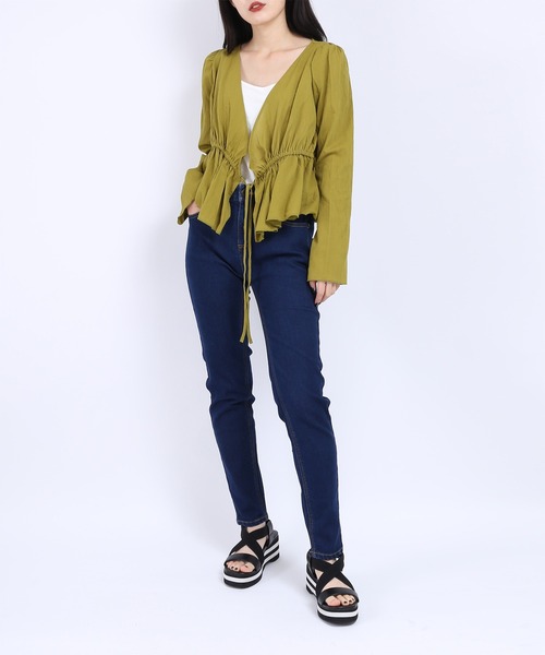 PUNYUS（プニュズ）の「スキニーパンツ（デニムパンツ・レディース・インディゴブルー/ブラック系その他・2/4/3/1）」の16枚目の写真