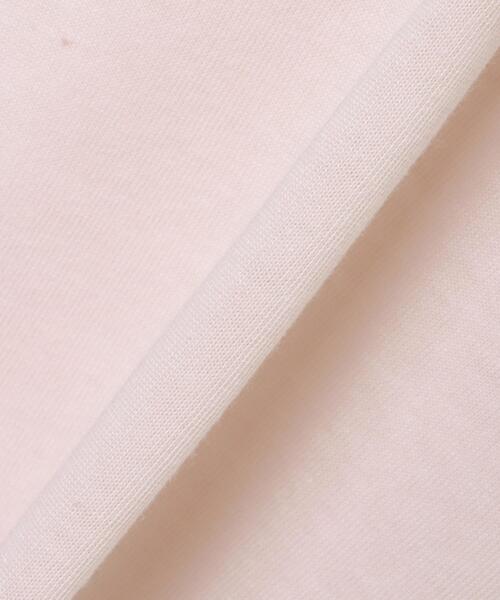 INGNI（イング）の「3段ロゴTシャツ（Tシャツ/カットソー・レディース・ライトピンク/サンドベージュ/ホワイト×レッド/モカ・M）」の13枚目の写真