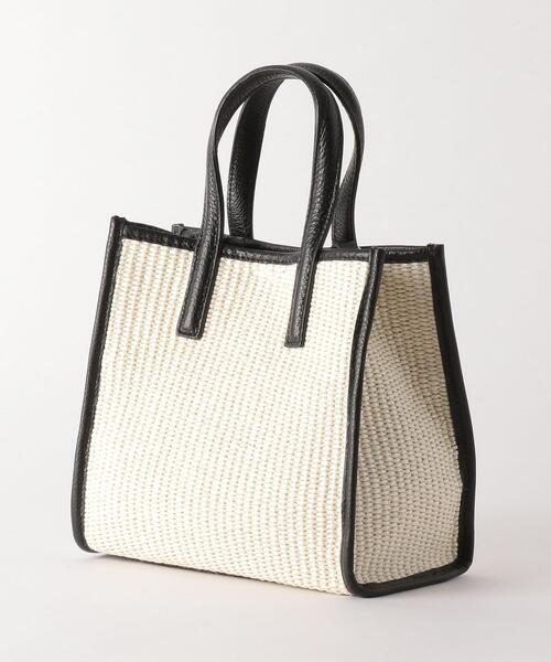 LAURA DI MAGGIO（ローラディマッジオ）の「【別注】＜LAURA DI MAGGIO×green label relaxing＞ ミニ ボックス 2WAY ショルダー バッグ FFC（ショルダーバッグ・レディース・オフホワイト/モカ・FREE）」の4枚目の写真