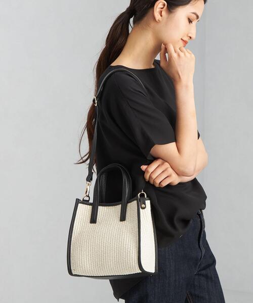 LAURA DI MAGGIO（ローラディマッジオ）の「【別注】＜LAURA DI MAGGIO×green label relaxing＞ ミニ ボックス 2WAY ショルダー バッグ FFC（ショルダーバッグ・レディース・オフホワイト/モカ・FREE）」の21枚目の写真