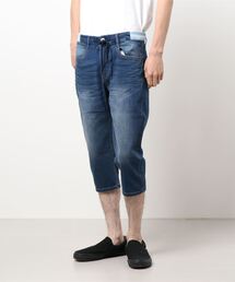 【BLUE STANDARD/ブルースタンダード】冷やしデニムクロップドパンツ　接触冷感/速乾性