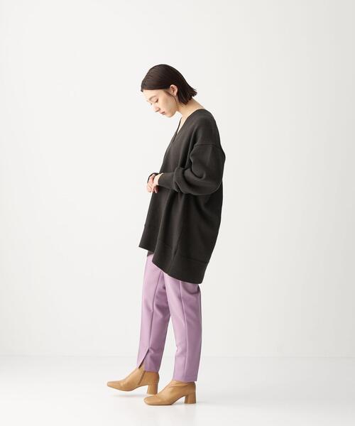 CITEN（シテン）の「＜CITEN（シテン）＞ エクストラ テーパード スリット パンツ（その他パンツ・レディース・ダークグレー/ライラック/ブラウン・S/M）」の8枚目の写真