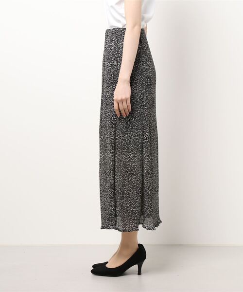 RETRO GIRL（レトロガール）の「マーメイド柄プリーツスカート（スカート・レディース・ブラック/オフホワイト/グリーン・FREE）」の5枚目の写真