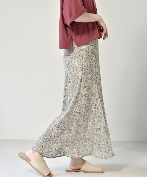 RETRO GIRL（レトロガール）の「マーメイド柄プリーツスカート（スカート・レディース・ブラック/オフホワイト/グリーン・FREE）」の12枚目の写真