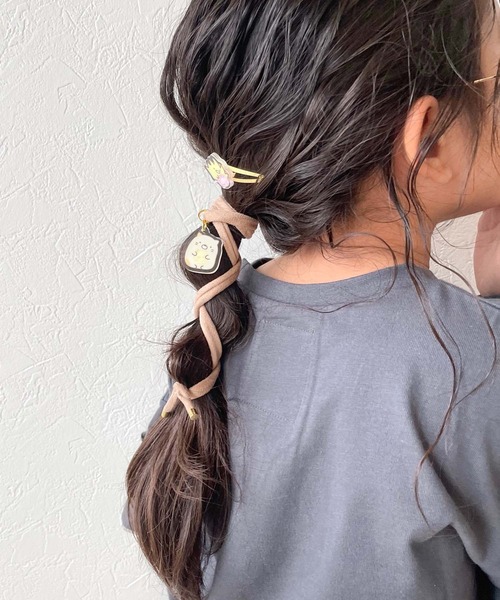 CIAOPANIC TYPY（チャオパニックティピー）の「【すみっコぐらし×CIAOPANIC TYPY】コラボ おめかしセット（ヘアゴム・キッズ・ベージュ/ブラウン/グレー・ONE SIZE）」の3枚目の写真