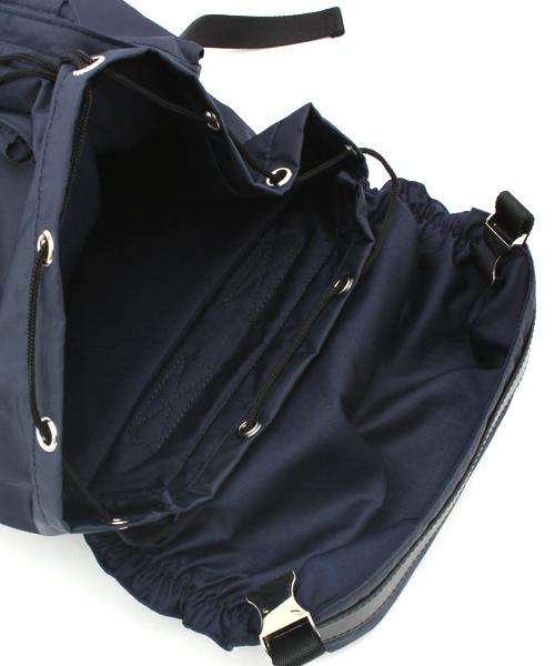 green label relaxing（グリーンレーベルリラクシング）の「【WEB限定】 ★★TOP LID フラップバック（バックパック/リュック・メンズ・ブラック/ネイビー・FREE）」の10枚目の写真