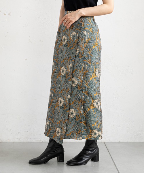 prose verse(プロズヴェール)の「フラワージャガードタイトスカート(スカート・レディース・アイボリー/マスタード・フリ-)」の16枚目の写真