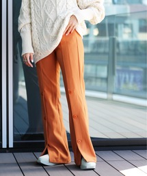 Ray BEAMS | Ray BEAMS / フロントボタン フレア パンツ(その他パンツ)