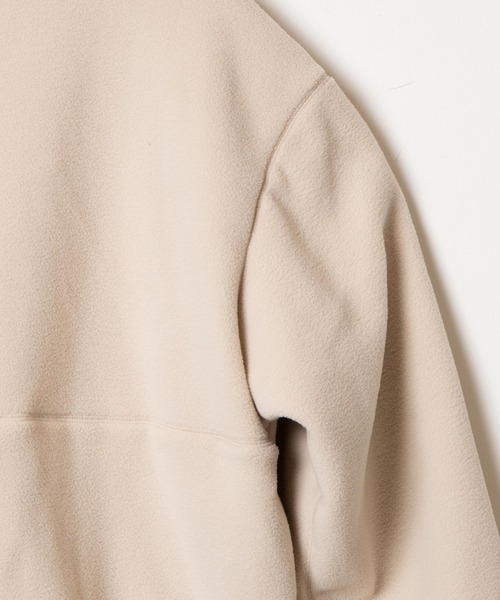 WEGO（ウィゴー）の「WEGO/フリースZIPブルゾン（ブルゾン・メンズ・パープル/アイボリー/ダークグリーン/ブラック・LARGE/MEDIUM）」の12枚目の写真