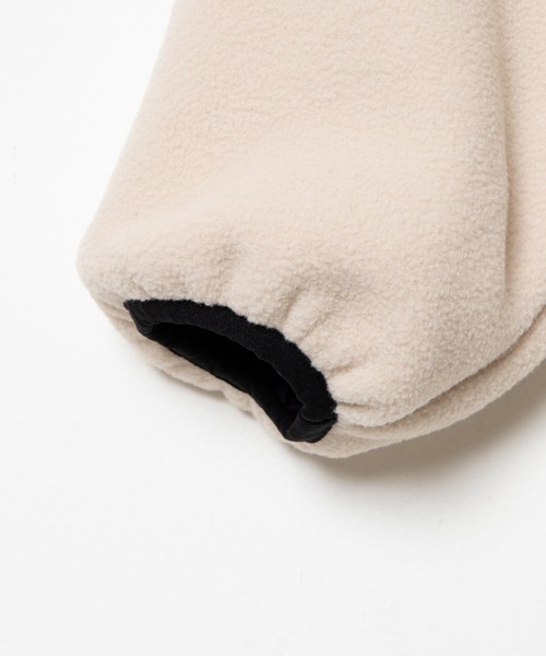 WEGO（ウィゴー）の「WEGO/フリースZIPブルゾン（ブルゾン・メンズ・パープル/アイボリー/ダークグリーン/ブラック・LARGE/MEDIUM）」の13枚目の写真