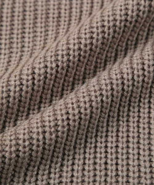 G.O.C（ジーオーシー）の「ダメージタートルネックニット（ニット/セーター・メンズ・ブラック/オフホワイト/グレイッシュベージュ/パープル・LARGE/MEDIUM）」の11枚目の写真