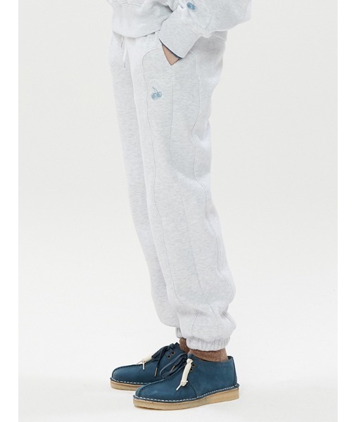 [ KIRSH ]★韓国大人気★SMALL CHERRY JOGGER PANTS KIRSH Small Cherry Jogger Pants Black | Joggers & Sweatpants