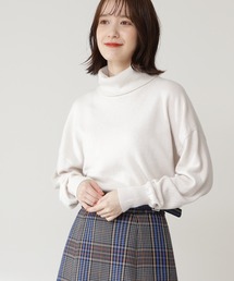 N.（N. Natural Beauty Basic） | ◆ウールカシミヤタートルネックニット(ニット/セーター)