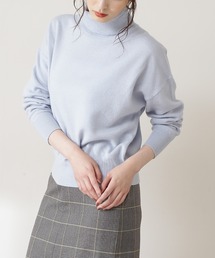 N.（N. Natural Beauty Basic） | ◆ウールカシミヤタートルネックニット(ニット/セーター)