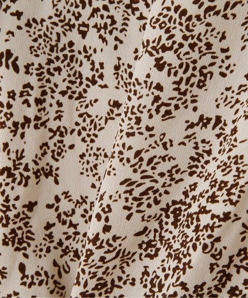 FREE'S MART（フリーズマート）の「◆肩フリル花柄ブラウス（シャツ/ブラウス・レディース・グリーン/ホワイト系その他/ブラック系その他・FREE）」の15枚目の写真