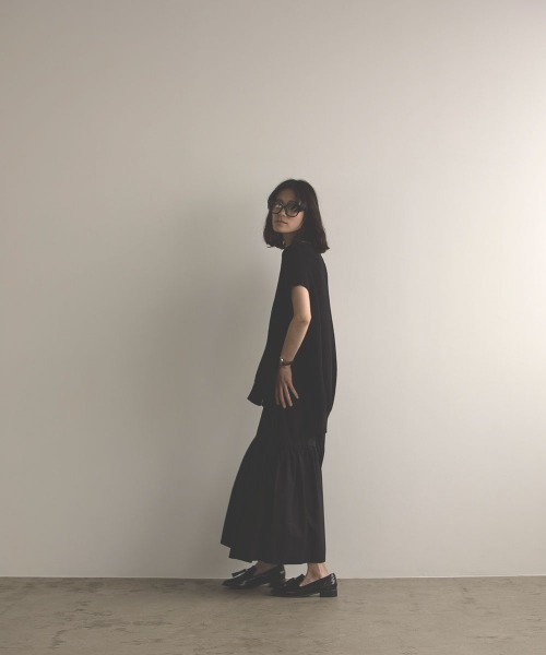 marjour（マージュール）の「RELAX KNIT VEST（ベスト・レディース・ブラック/クリーム・M）」の15枚目の写真