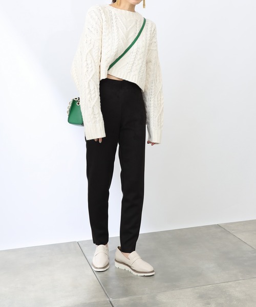 COLONY 2139(コロニートゥーワンスリーナイン)の「フェイクスエードストレッチレギンスパンツ(その他パンツ・レディース・モカ/ブラック・LARGE/SMALL/MEDIUM)」の9枚目の写真