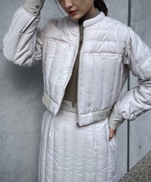 【&g’aime】キルティングショートブルゾン