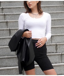 クロップドタイトロンT