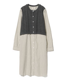 Beams Women ビームスウィメンのワンピース ストライプ柄 通販 Zozotown