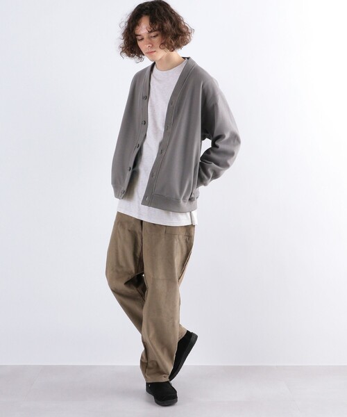 SHIPS any（シップス エニィ）の「SHIPS any: 【ウォッシャブル】ウールライク ポンチ ボタンカーディガン◇（カーディガン/ボレロ・メンズ・グレー/ネイビー/ブラック・MEDIUM/LARGE/X-LARGE）」の11枚目の写真