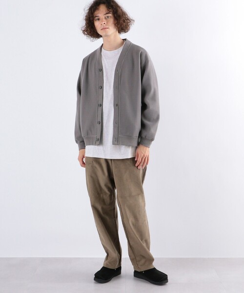 SHIPS any（シップス エニィ）の「SHIPS any: 【ウォッシャブル】ウールライク ポンチ ボタンカーディガン◇（カーディガン/ボレロ・メンズ・グレー/ネイビー/ブラック・MEDIUM/LARGE/X-LARGE）」の13枚目の写真