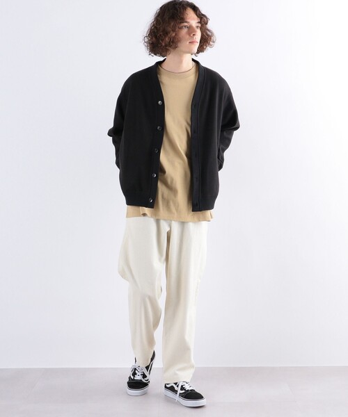 SHIPS any（シップス エニィ）の「SHIPS any: 【ウォッシャブル】ウールライク ポンチ ボタンカーディガン◇（カーディガン/ボレロ・メンズ・グレー/ネイビー/ブラック・MEDIUM/LARGE/X-LARGE）」の17枚目の写真