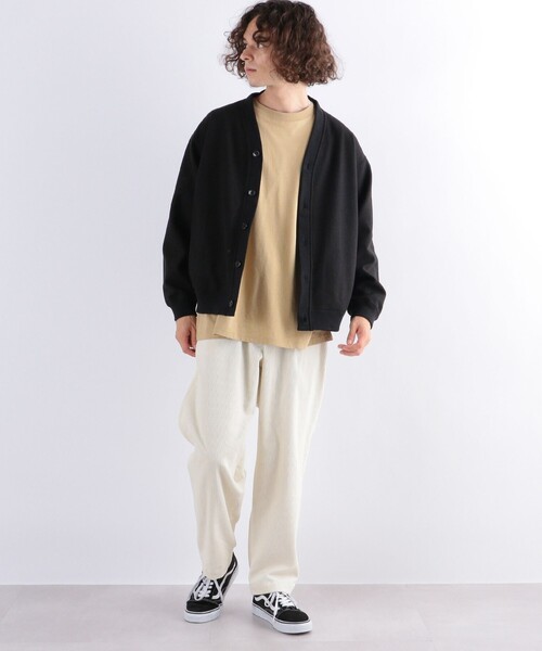 SHIPS any（シップス エニィ）の「SHIPS any: 【ウォッシャブル】ウールライク ポンチ ボタンカーディガン◇（カーディガン/ボレロ・メンズ・グレー/ネイビー/ブラック・MEDIUM/LARGE/X-LARGE）」の18枚目の写真