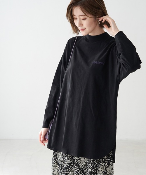 【GERRY×ROPE'PICNIC】モックネックプルオーバー