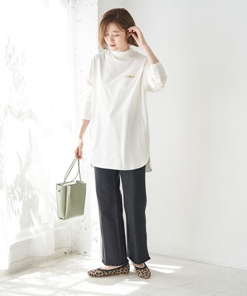 【GERRY×ROPE'PICNIC】モックネックプルオーバー