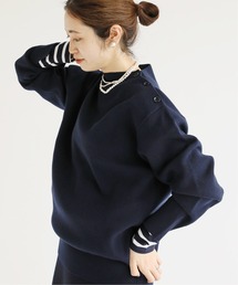 IENA | ダブルフェイスニットプルオーバー◆(ニット/セーター)