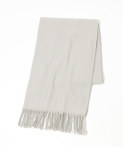 GLOBAL WORK（グローバルワーク）の「静電防止無地ストール/203143（ストール/ショール・レディース・ブラック/グレー/グリーン/アイボリー/ラベンダー/ライトベージュ・ONE SIZE）」の4枚目の写真