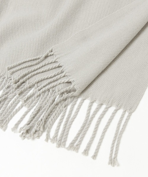 GLOBAL WORK（グローバルワーク）の「静電防止無地ストール/203143（ストール/ショール・レディース・ブラック/グレー/グリーン/アイボリー/ラベンダー/ライトベージュ・ONE SIZE）」の10枚目の写真