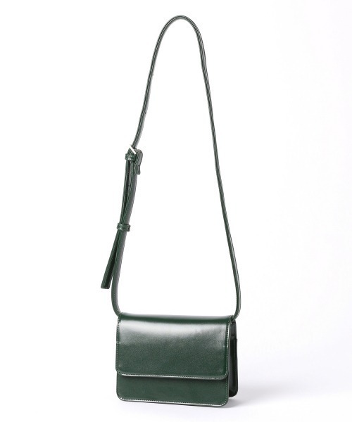 LOWRYS FARM（ローリーズファーム）の「ミニフラップショルダーバッグ　254936（ショルダーバッグ・レディース・ブラック/グリーン/アイボリー・FREE）」の12枚目の写真