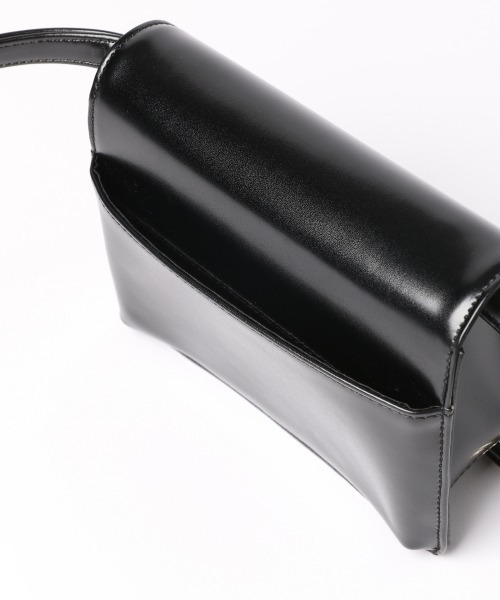 LOWRYS FARM（ローリーズファーム）の「ミニフラップショルダーバッグ　254936（ショルダーバッグ・レディース・ブラック/グリーン/アイボリー・FREE）」の10枚目の写真