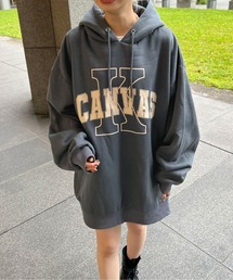 PairPair | 裏起毛カレッジロゴフーディー(ユニセックス)(パーカー)