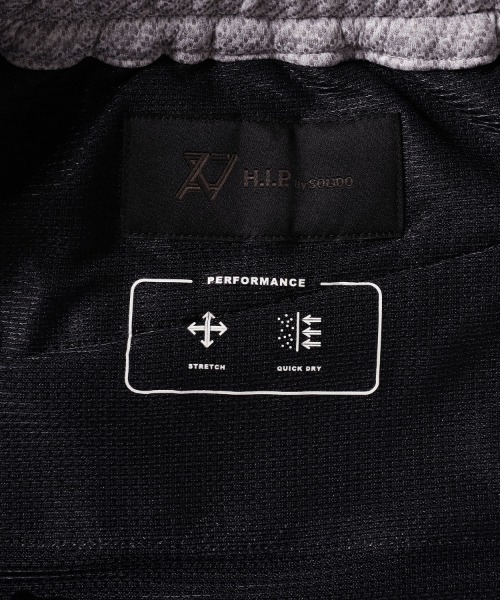 H.I.P. by SOLIDO（エイチアイピーバイソリード）の「【H.I.P. by SOLIDO/エイチアイピー バイ ソリード】DELTA SOLOTEX KERSEY SLIM FIT EASY PANTS（その他パンツ・メンズ・ライトグレー/ブラック・3/1/2）」の10枚目の写真