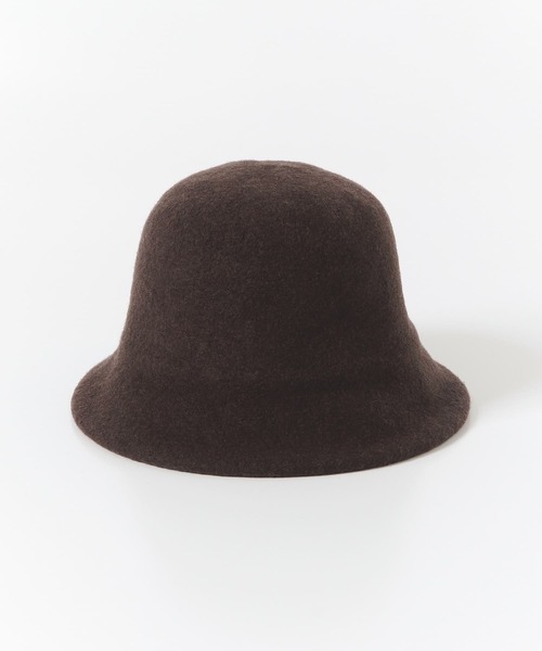 URBAN RESEARCH DOORS(アーバンリサーチドアーズ)の「ウールバスクハット(ハット・レディース・ブラック/モカ・ONE)」の7枚目の写真