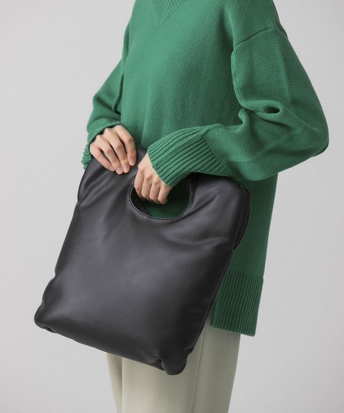 KBF（ケイビーエフ）の「パファーBAG（ハンドバッグ・レディース・ホワイト/ブラック/グリーン系その他・ONE）」の10枚目の写真