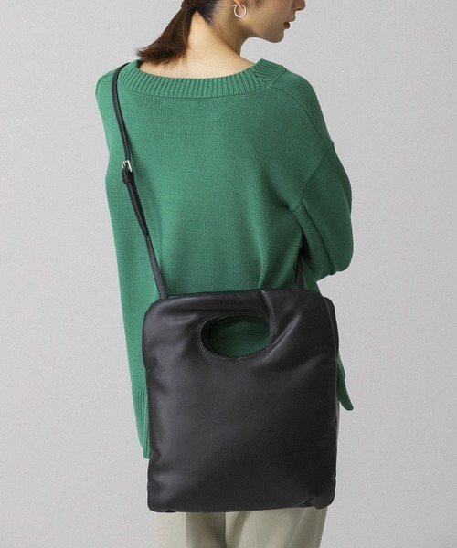 KBF（ケイビーエフ）の「パファーBAG（ハンドバッグ・レディース・ホワイト/ブラック/グリーン系その他・ONE）」の8枚目の写真