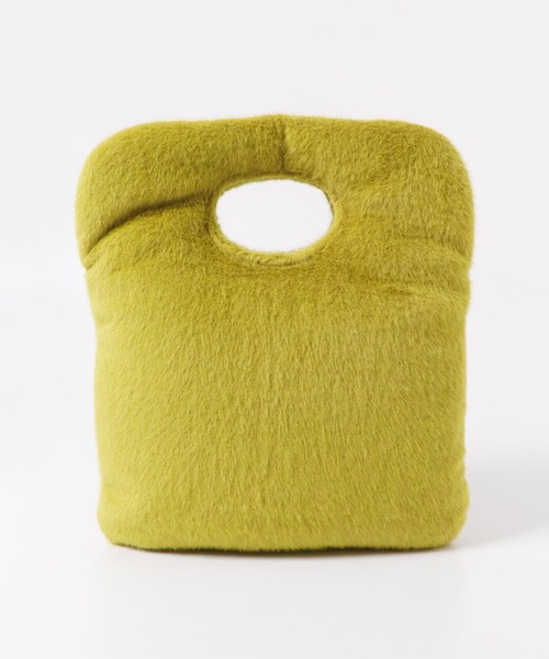 KBF（ケイビーエフ）の「パファーBAG（ハンドバッグ・レディース・ホワイト/ブラック/グリーン系その他・ONE）」の5枚目の写真