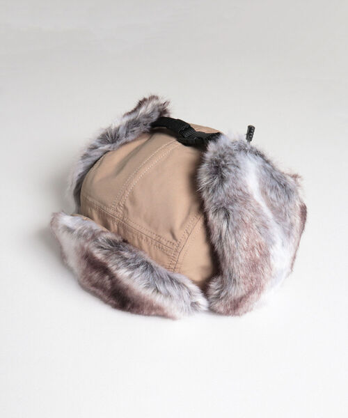 halo commodity（ハロ　コモディティー）の「【halo Commodity/ハロ コモディティー】Medere Trek Cap フライトキャップ（キャップ・メンズ・ブラック/ベージュ/オレンジ・FREE）」の18枚目の写真