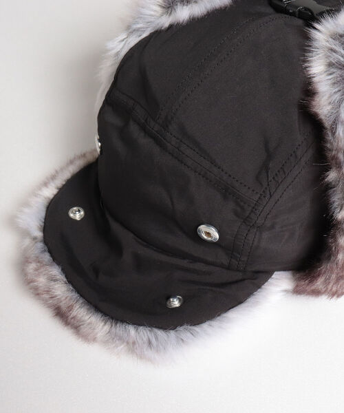 halo commodity（ハロ　コモディティー）の「【halo Commodity/ハロ コモディティー】Medere Trek Cap フライトキャップ（キャップ・メンズ・ブラック/ベージュ/オレンジ・FREE）」の15枚目の写真