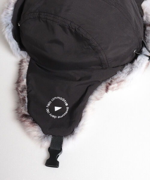 halo commodity（ハロ　コモディティー）の「【halo Commodity/ハロ コモディティー】Medere Trek Cap フライトキャップ（キャップ・メンズ・ブラック/ベージュ/オレンジ・FREE）」の11枚目の写真