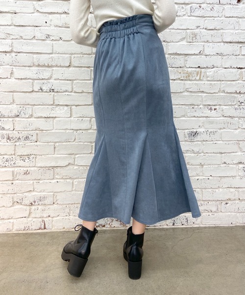 OLIVE des OLIVE（オリーブデオリーブ）の「マーメイドロングスカート（スカート・レディース・ブラック/ブラウン/ブルー/アイボリー・FREE）」の17枚目の写真