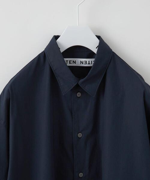 CITEN（シテン）の「＜CITEN（シテン）＞オーバー シャツ（シャツ/ブラウス・メンズ・ネイビー/ホワイト・FREE）」の15枚目の写真