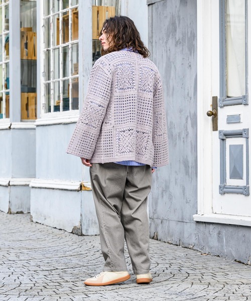 CASPER JOHN（キャスパージョン）の「See through knit cardigan
